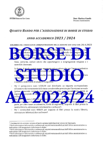 Bando Borse di Studio 2022-23
