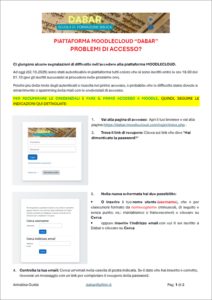 Problemi di accesso?