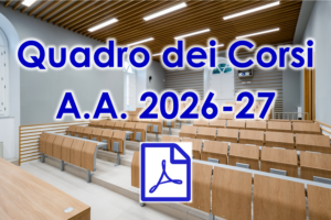 Guarda il Quadro dei corsi del Baccalaureato